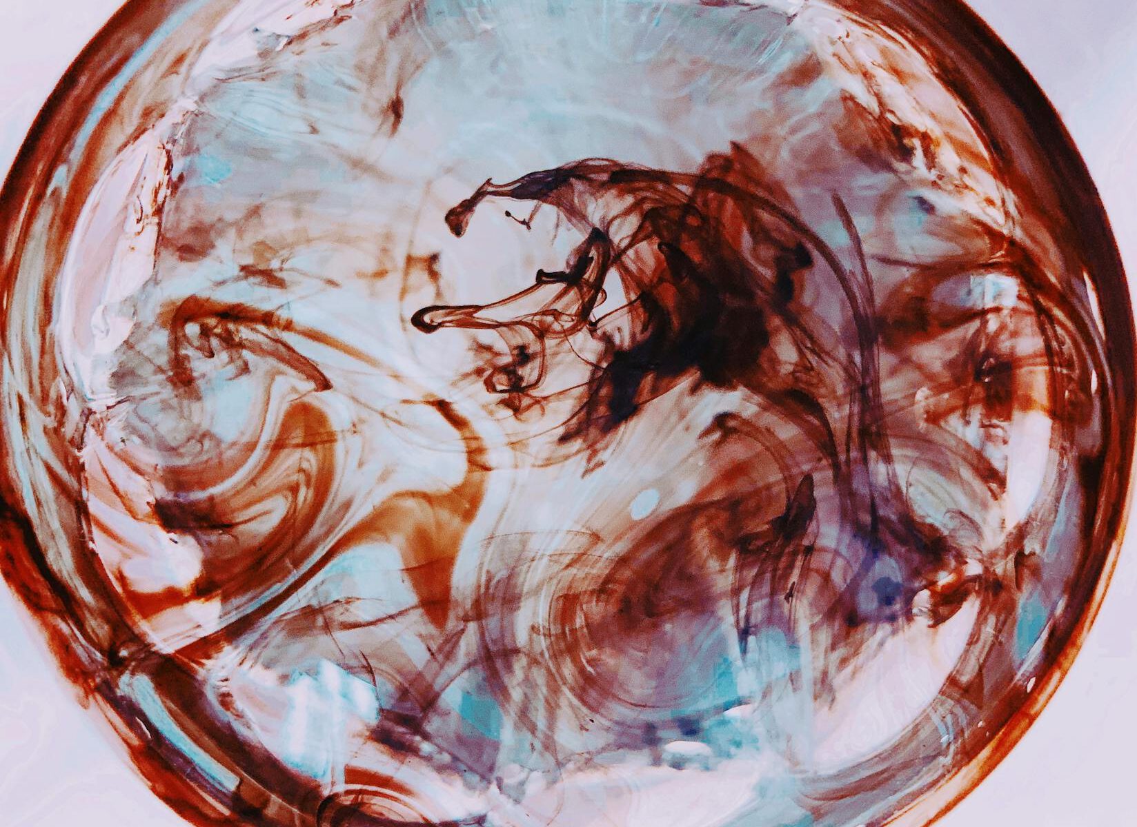 white and red marble